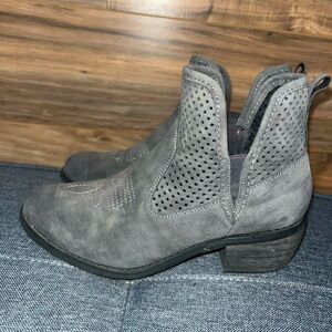 Women’s Gray Booties